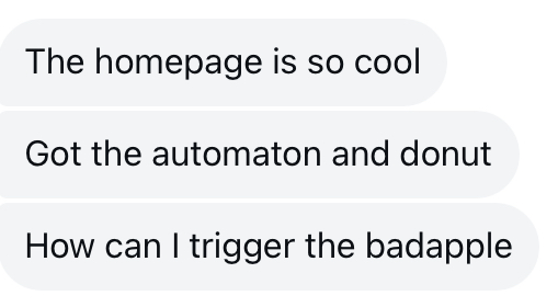 Instagram message from my friend