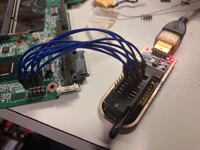 CH341A with jumper pins