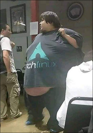 Average arch user