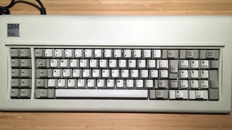 IBM  model F keyboard